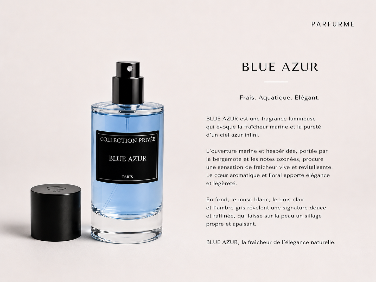 Bleu Azur Collection privée paris