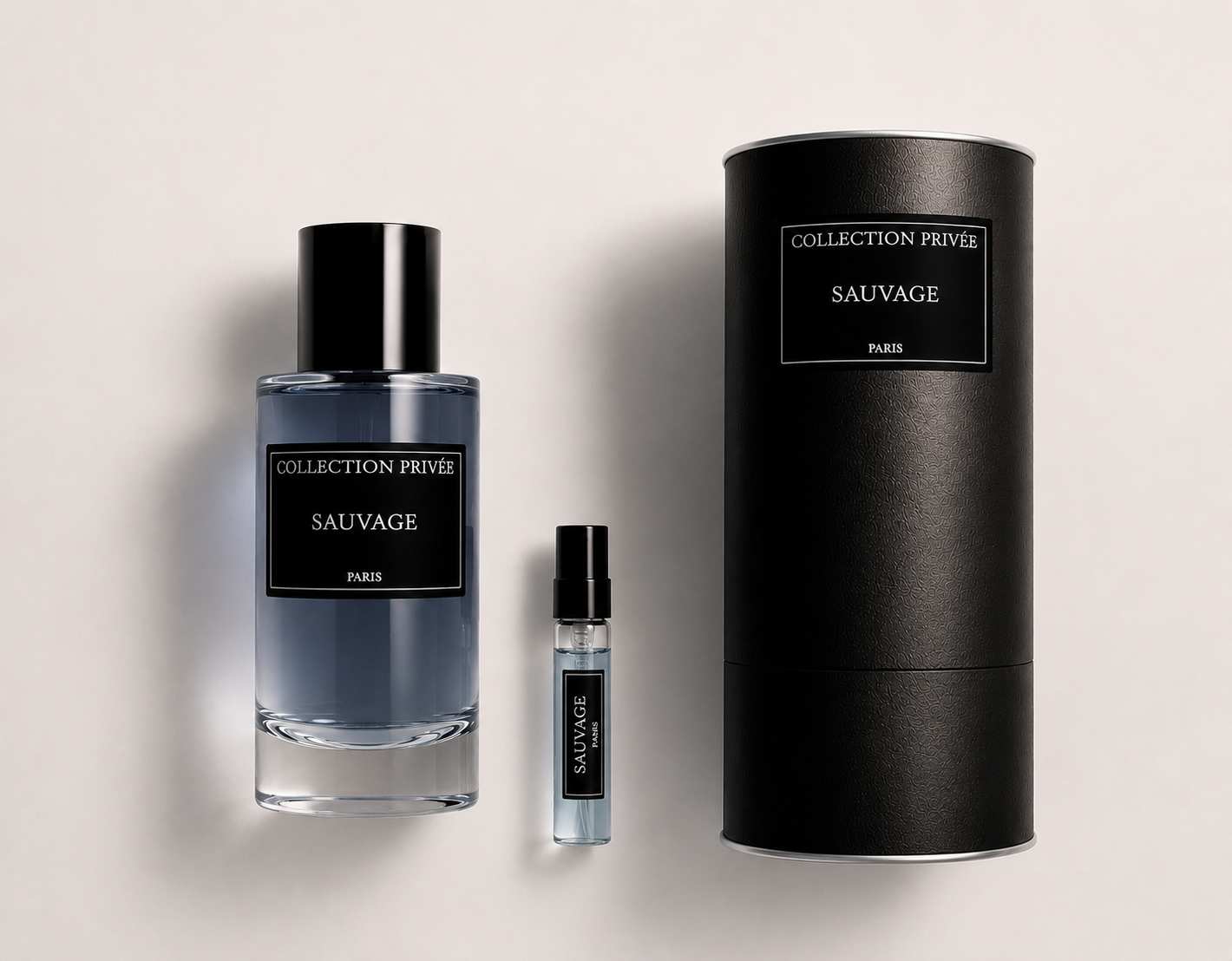 Le bleu Sauvage + Vaporisateur Rechargeable