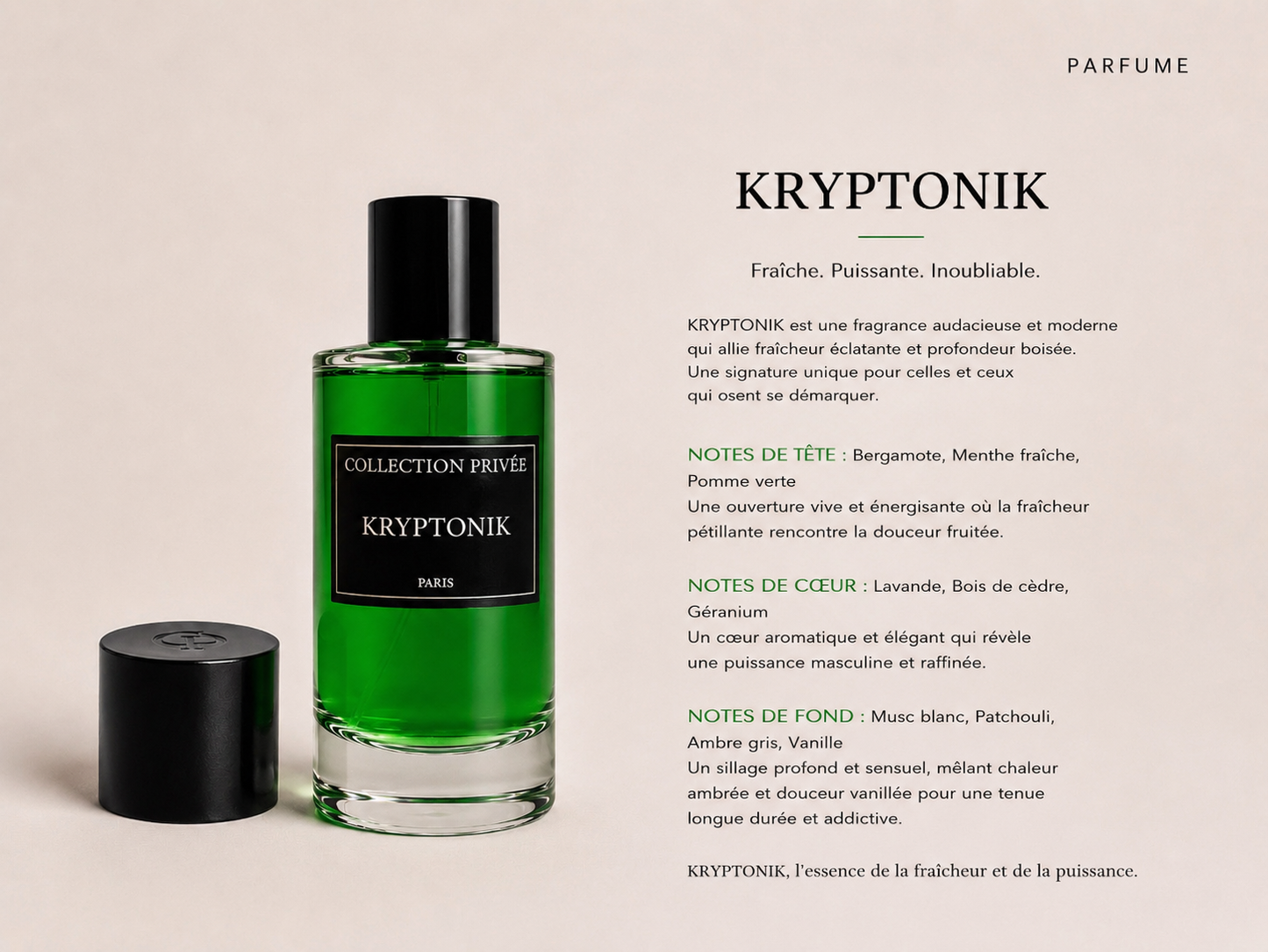 Krypto - Eau De Parfum Mixte
