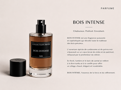 BOIS INTENSE 50 Ml + Vaporisateur De Poche 5 Ml